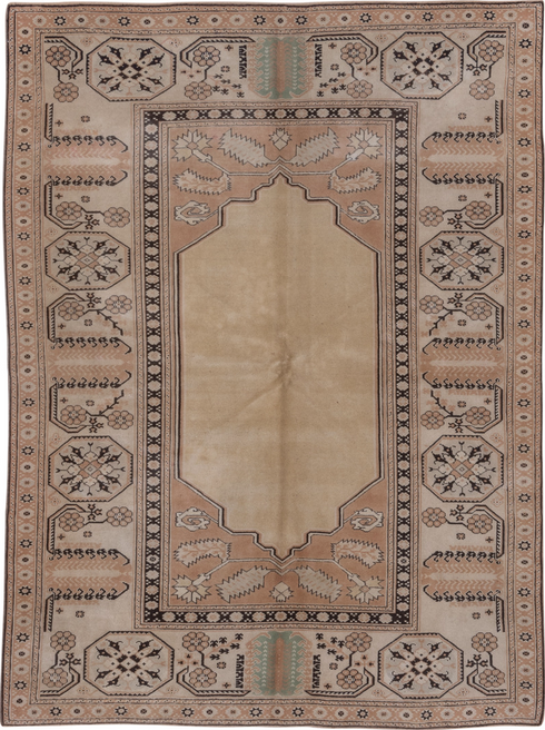Vintage Oushak Area Rug (6' x 8')